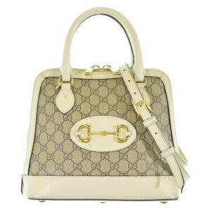 Gucci Horsebit 1955 Top Handle Handbag Beige
